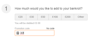 promo code 30f