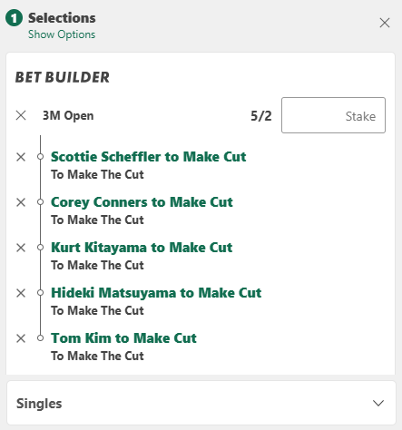 golf betbuilder explained